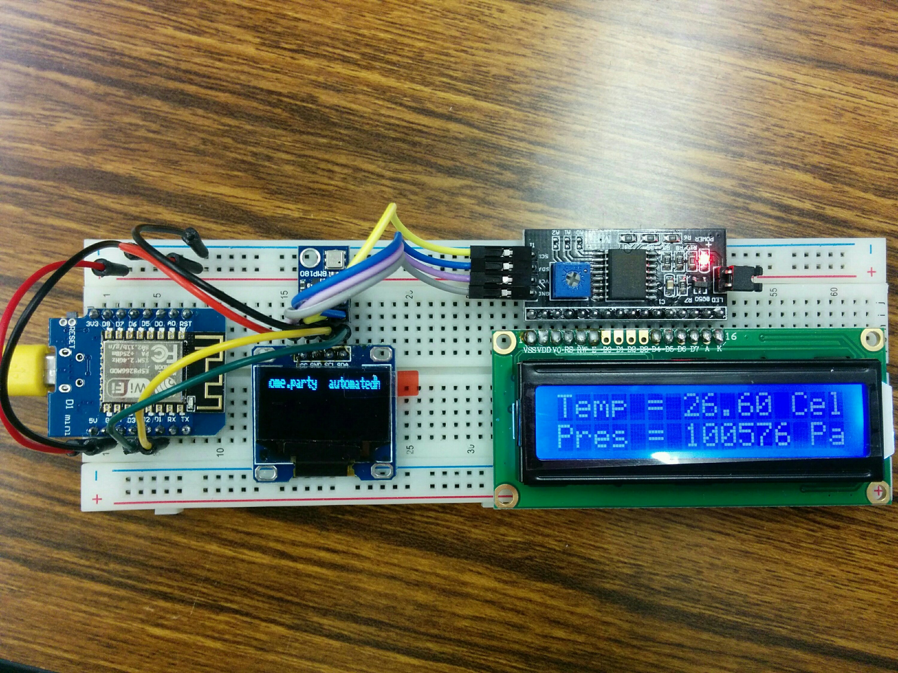 WeMos (7) I2C OLED SSD1306 (Adafruit) – Arduino And IoT